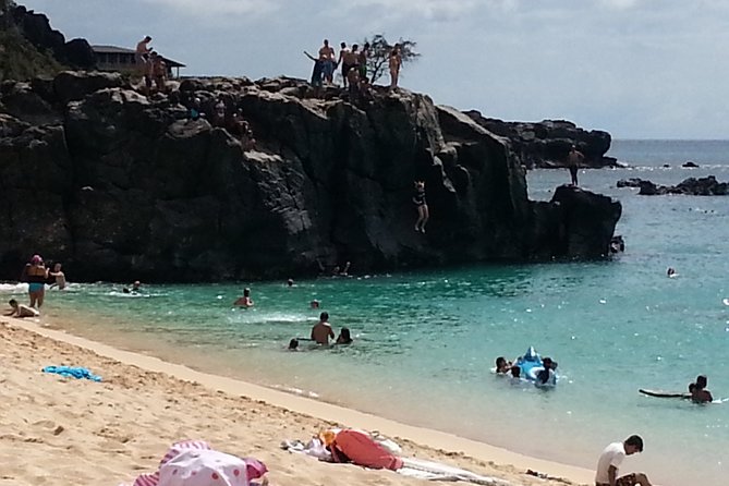 8-Hour Luxury Four Door Convertible Tour of Oahu's South and North Shores - North Shore classics: Haleiwa, Waimea Bay, waterfalls, Pipeline, and more