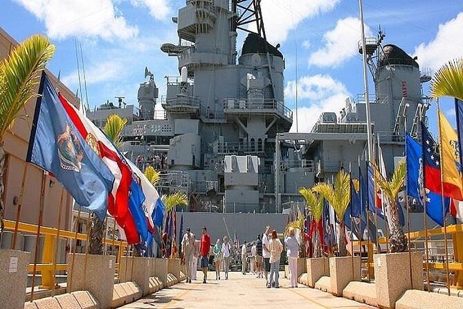 Battleships of WWII at Pearl Harbor Departing from Waikiki - USS Oklahoma Memorial: The Land-Based Memorial You Shouldn’t Skip