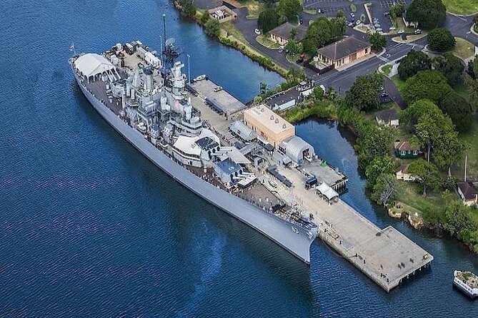 Battleships of WWII at Pearl Harbor Departing from Waikiki - Iolani Palace and the Royal Era: Hawaii’s Own Story in Full View