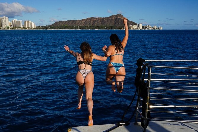Best Waikiki Sunset Cruise:BYOB Sunset Sail with Swimming - Passing the Royal Hawaiian Hotel: iconic Waikiki without the crowds