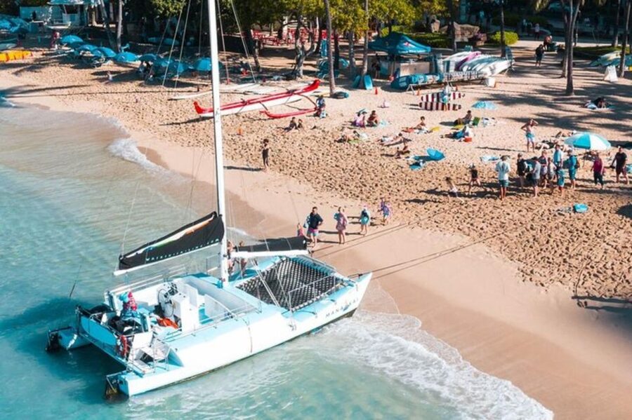 Board from Waikiki Beach: Scenic Sunset Sail on the Hāwea - Getting to the Boat: 2424 Kalakaua Ave or Waikiki Beach