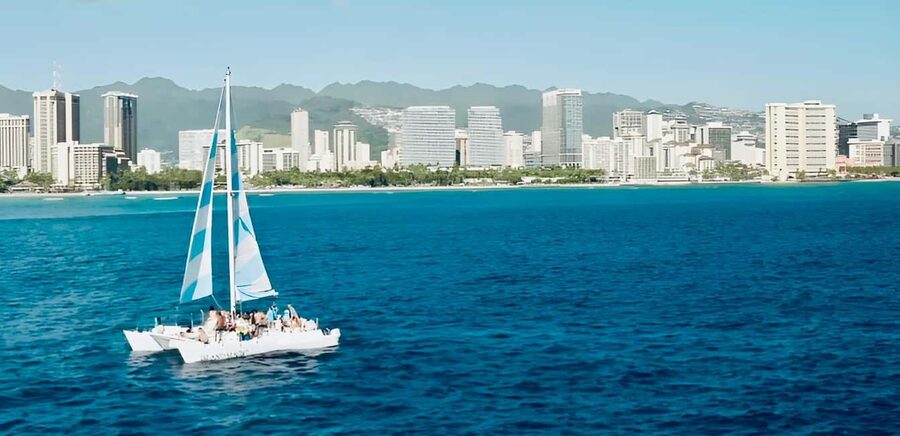 BYOB Weekend Sightseeing Sail towards Diamond Head - Island Magic Quick Facts: BYOB, Diamond Head, and 1 Hour on the Water