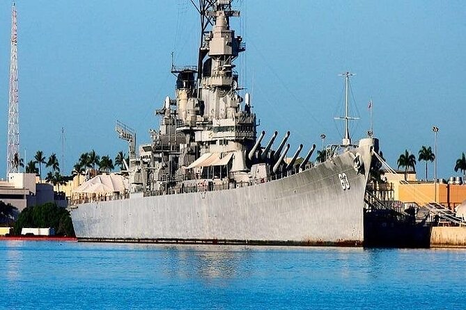 Complete Pearl Harbor Experience from Waikiki Area Hotels - USS Arizona Memorial: the wreckage view and the Remembrance Wall