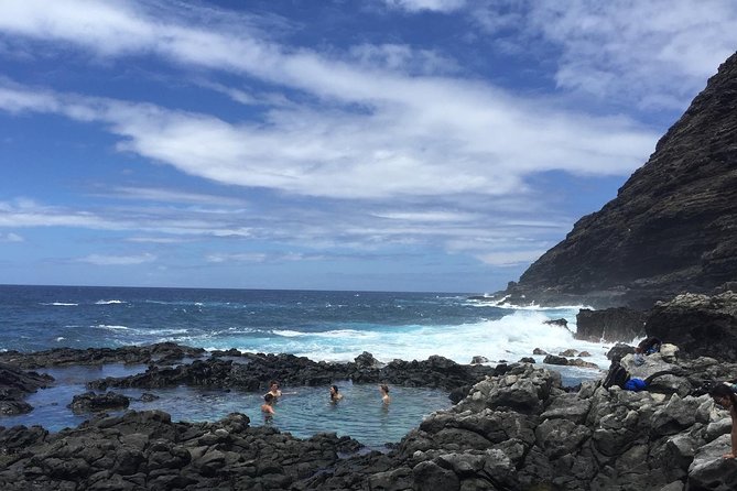 Eco-adventure friendly Aloha Island Tour - Shark’s Cove: lava-rock coastline and a quirky “shark outline” story