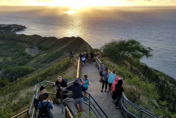 Hawaiian Beauty Package - What the tour includes: water, sticks, and guide support