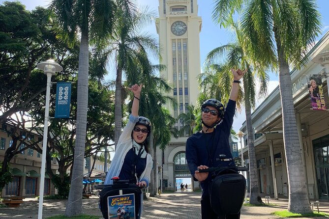 History & Culture Tour in Honolulu via Segway - Getting on the Segway and staying connected the whole time