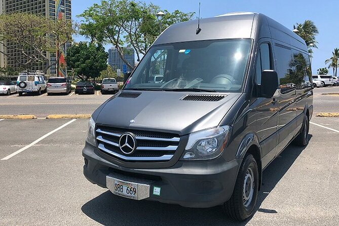 HNL Airport & Waikiki Private Transfer by Brand New Mercedes Van - The drop-off to Waikiki: fast, direct, and low-stress