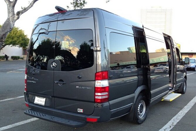 HNL Airport & Waikiki Private Transfer by Brand New Mercedes Van - Hotel-to-airport departure: an early arrival at your entrance