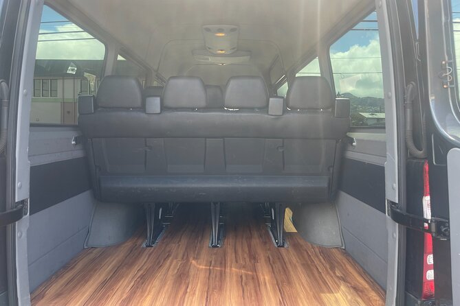 HNL Airport & Waikiki Private Transfer by Brand New Mercedes Van - Lei greeting option: small add-on, big first-impression
