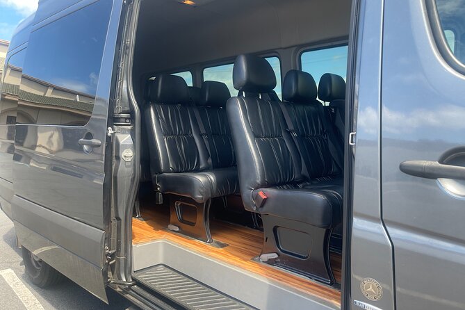 HNL Airport & Waikiki Private Transfer by Brand New Mercedes Van - Included basics that prevent surprise costs