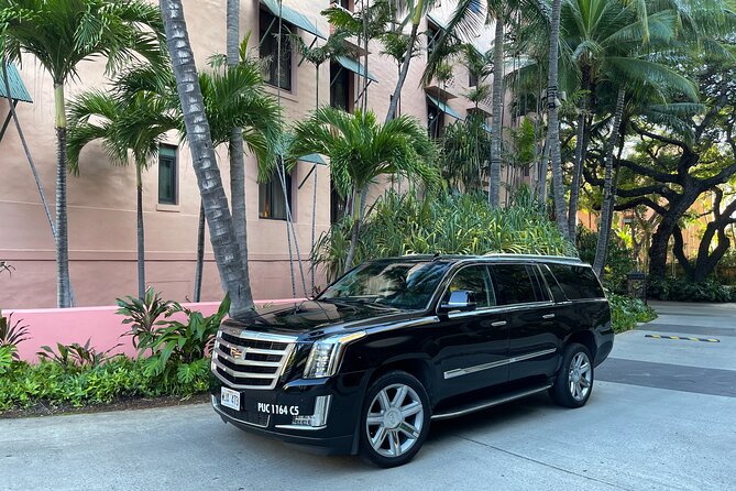 Honolulu Airport & Waikiki Hotels Private Transfer by Luxury SUV(up to 5 people) - The ride itself: comfort, a clean SUV, and small touches