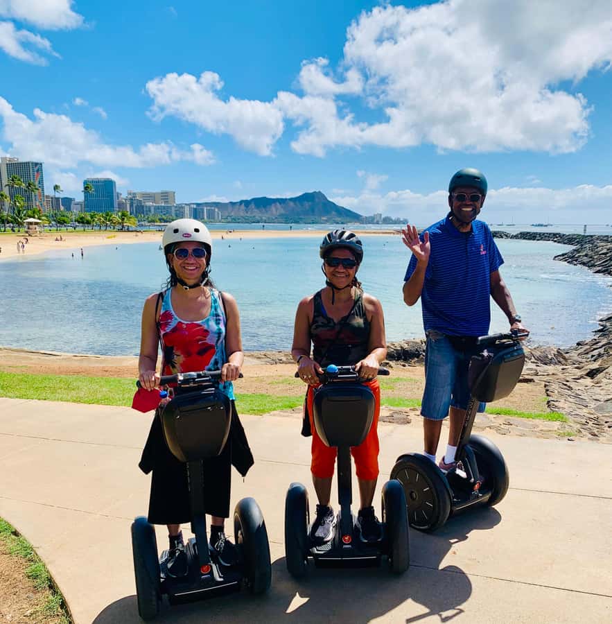 Honolulu: Magic Island & Beach Segway Tour - Where the Tour Starts: Kewalos Basin Park and the Food Trucks
