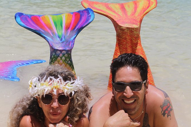 Mermaid Video shoot and Snorkel Adventure - Tail Swimming Lessons Before the Snorkel Part