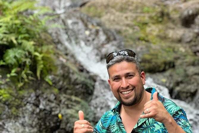 Nature Hike to Waterfall - Old Pali Road Drive: The Rainforest Canopy Tunnel Feeling