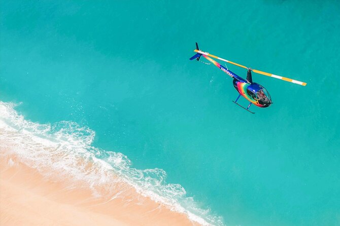 Oahu: 45 Minute Sights Unseen Helicopter Tour - Doors Off or On - Hanauma Bay and Maunalua Bay: Reef Water That Looks Like a Map