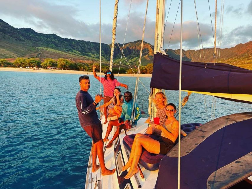 Oahu: Sunset sailing in small intimate groups - Price and Value at $103 for Two Hours on the Water