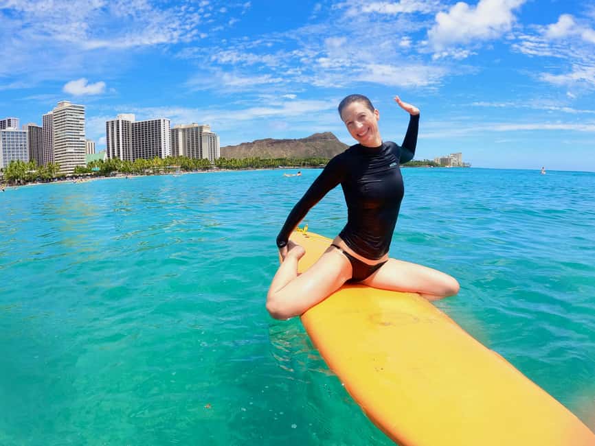 Oahu: Waikiki Beginner Private Surf Lesson- Female Guide - Gear up: surfboard rental and why the leash is non-negotiable