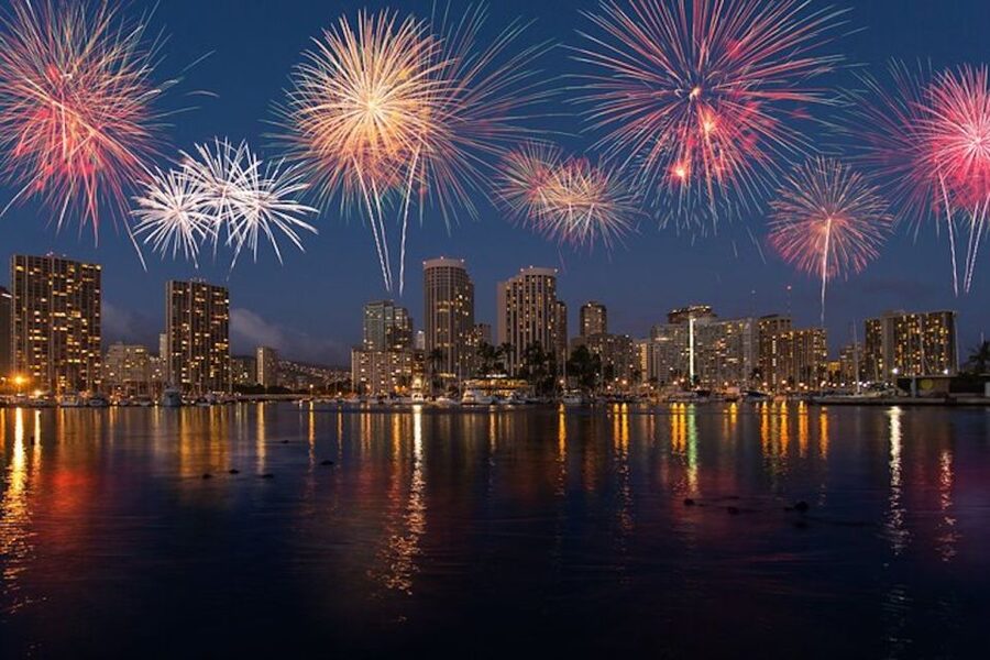 Oahu: Waikiki Friday Night Fireworks Catamaran (Wahine Koa) - Key things to know before you go