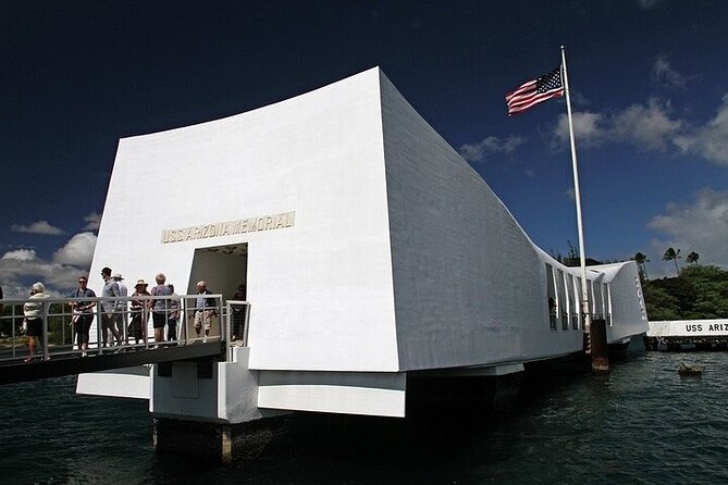 Pearl Harbor USS Arizona Memorial "Private" - Pearl Harbor National Memorial: Road to War and Attack, plus the visitor-center briefing
