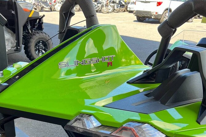 Polaris Sling Shot Rental - SL w/ Tech Package - Metalic Red - What the Ride Feels Like: Style, Open-Air Vibes, and “I’m Doing This for Real”