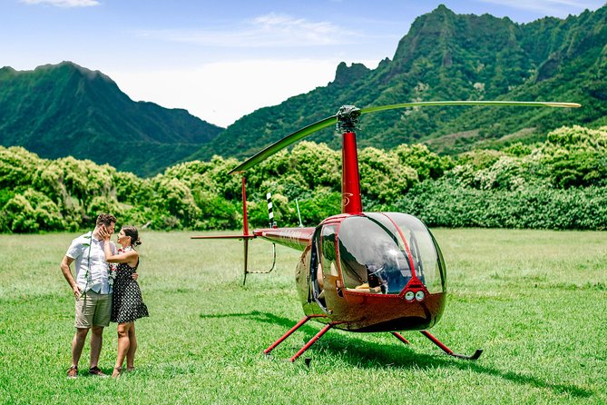 Private 45 Minute Helicopter Tour with Romantic Landing - Blowhole and turquoise water: a view that makes the island feel alive