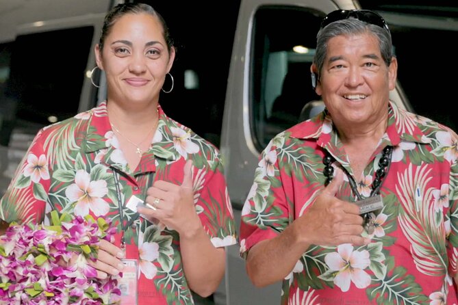 Shared Round-Trip Transfer: Honolulu Airport to Hotel or Cruise Terminal - First Stop: Finding Your Greeter at HNL