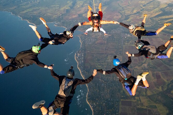 Tandem Skydiving with GoJump in Hawaii - The Jump: Freefall, Weightlessness, and the Speed Shock