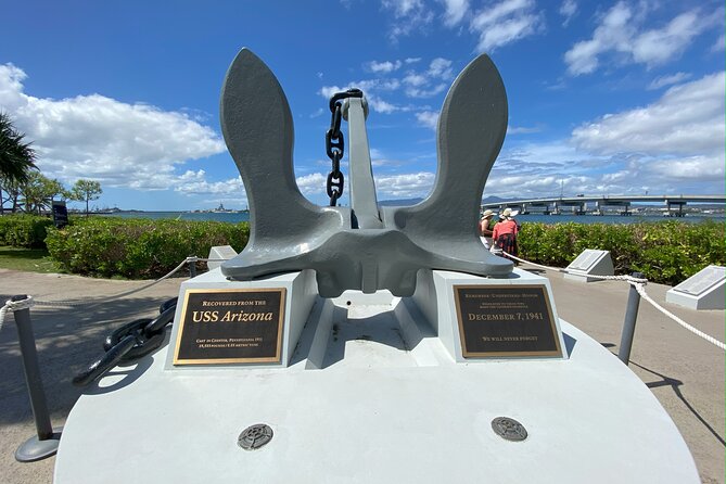 Tribute to Pearl Harbor Arizona Memorial and Honolulu City Tour - USS Arizona Memorial: the Navy shuttle and that 23-minute film