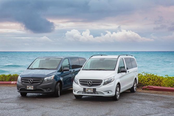 VIP Aloha Style Private Island Tour - Entering Oahu through a private Mercedes van