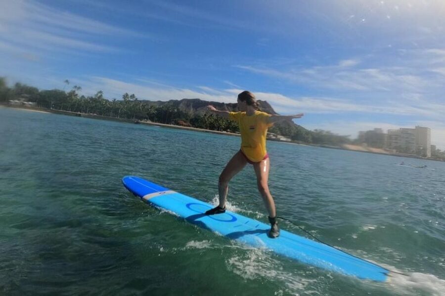 Waikiki Beach: Surf Lessons - Two Hours of Surf Coaching: Paddling, Standing, Riding