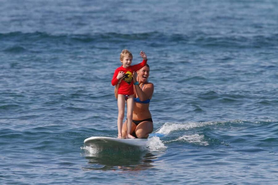 Waikiki: Family, Private, and Group Surfing Lessons - Waikiki and Diamond Head views: the lesson happens with scenery