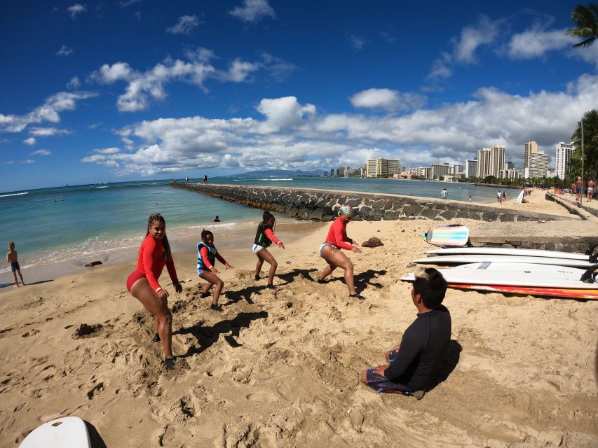 Waikiki: Family, Private, and Group Surfing Lessons - The Ohana Surf Center check-in: gear up without the chaos