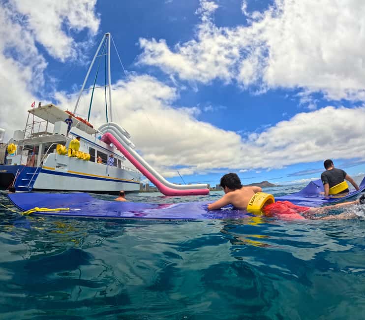 Waikiki: Snorkeling & Ocean Playground Experience - The 35-ft Waterslide: Big Fun With a Safety-First Crew