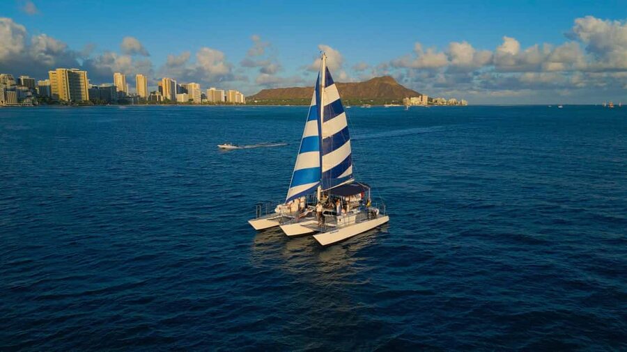 Waikiki: Sunset Swim & Sailing Experience - Finding Your Boat at Ala Wai Harbor (and Getting Set for Sunset)