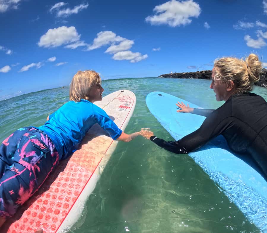 Waikiki: Surf Lessons Easy 60 min classes no crowds! - Marine Life Spotting While You Surf